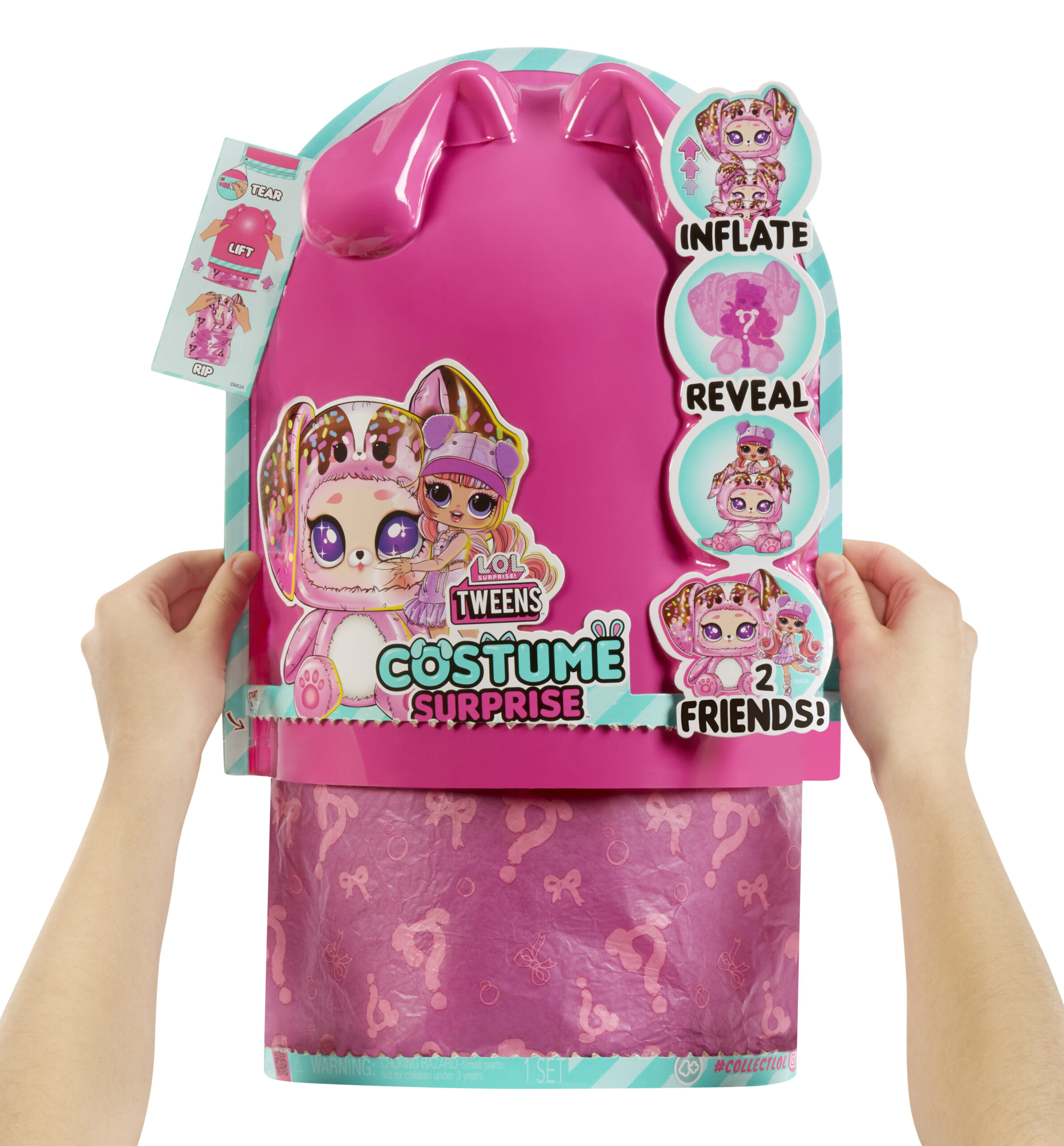 LOL SURPRISE Lalka TWEENS Costume ALI DANCE Różowy PIESEK Maskotka - obrazek 2