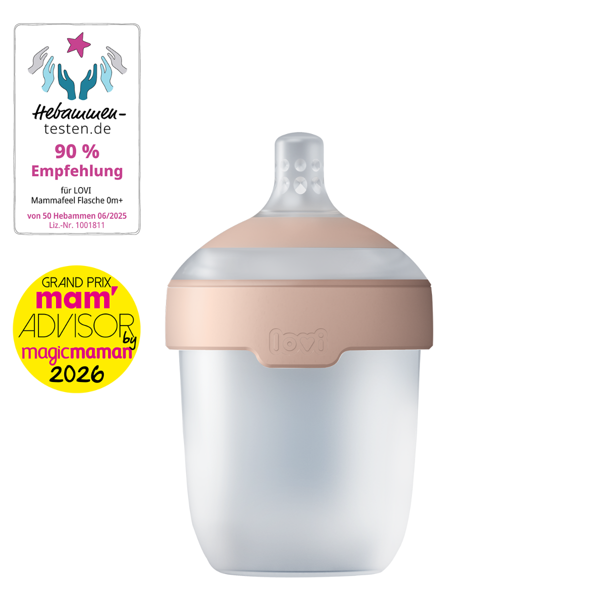 Butelka Lovi Mammafeel 150 ml 0m+