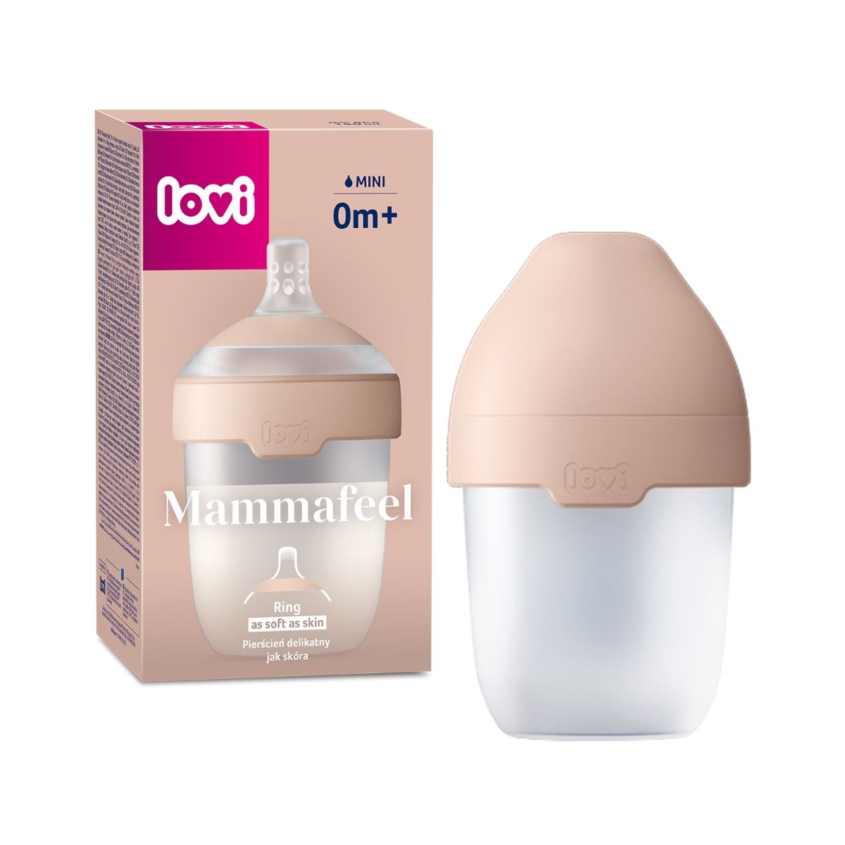 Butelka Lovi Mammafeel 150 ml 0m+ - obrazek 4