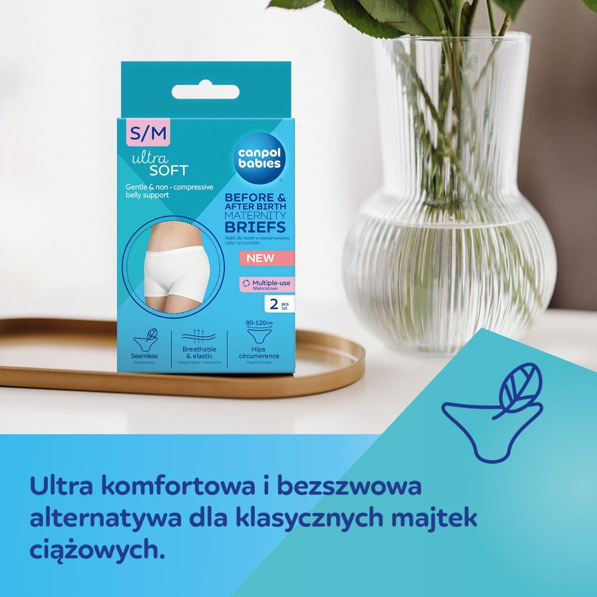 Canpol babies majtki ciążowe i poporodowe - cecha produktu