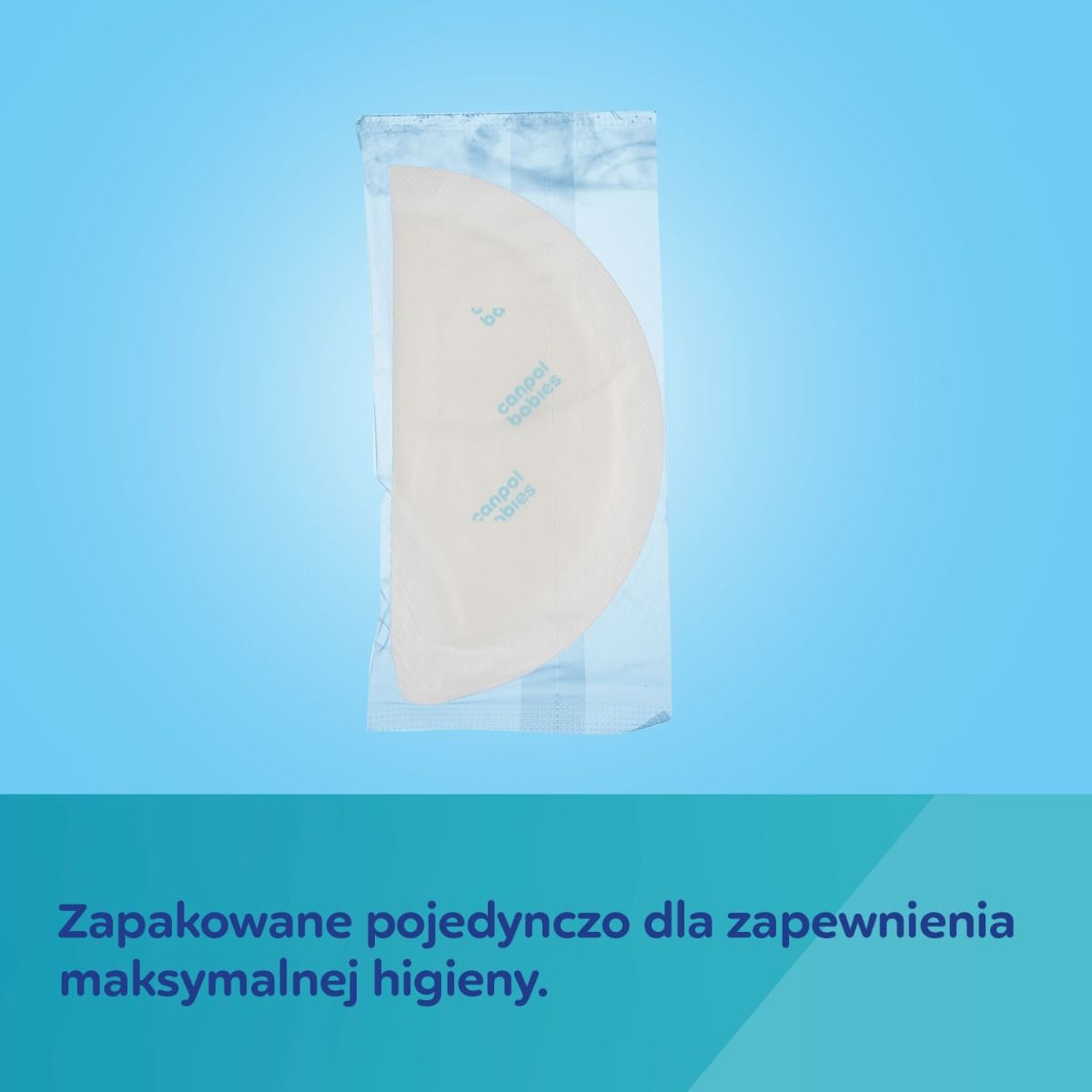 Canpol babies wkładki laktacyjne 3D - higieniczne pakowanie