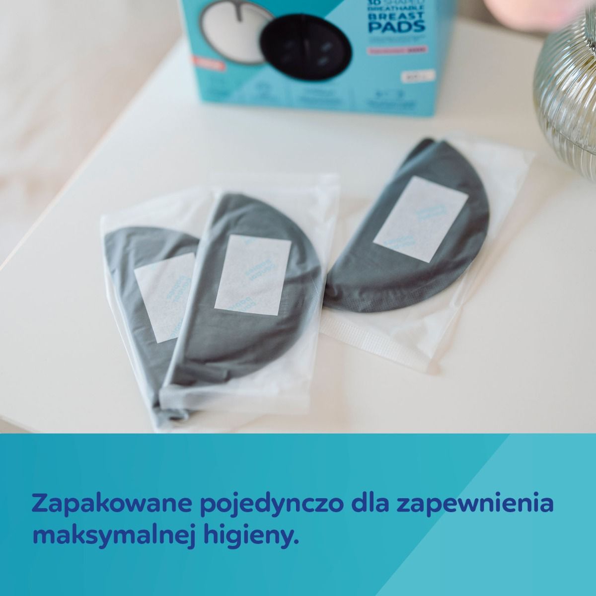 Canpol babies wkładki laktacyjne 3D - higieniczne pakowanie