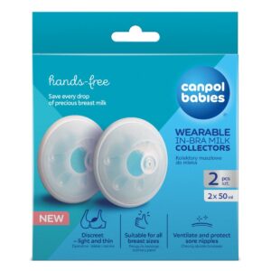Canpol babies Kolektory mleka – muszle laktacyjne, 2 szt.