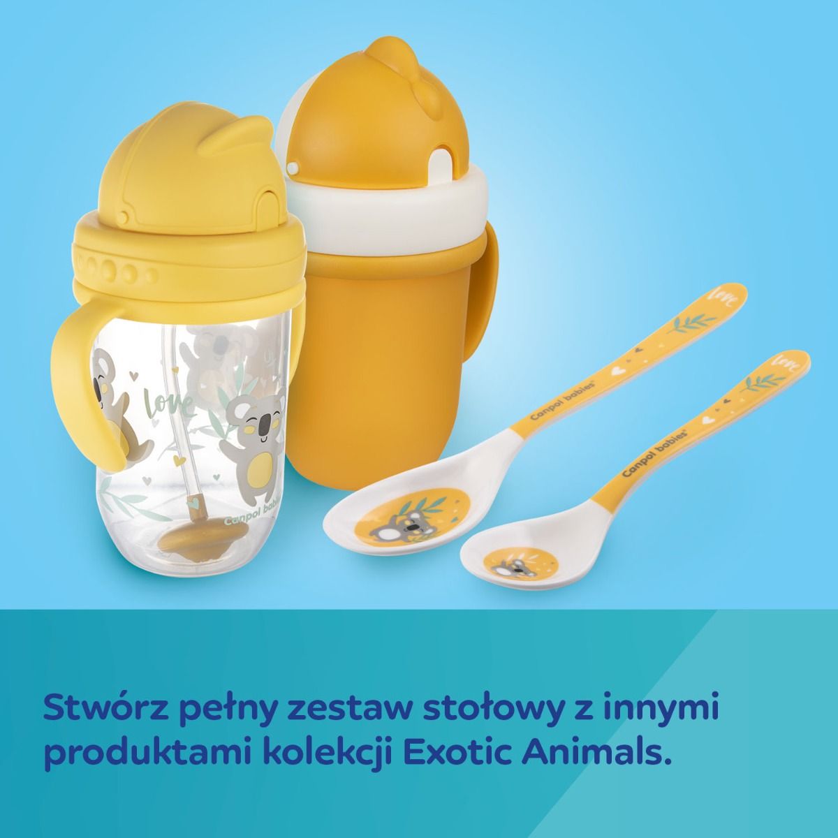 Canpol babies EXOTIC ANIMALS miska - pielęgnacja