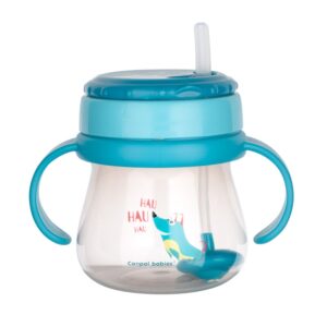Innowacyjny kubek Canpol babies ze składaną rurką silikonową 250ml