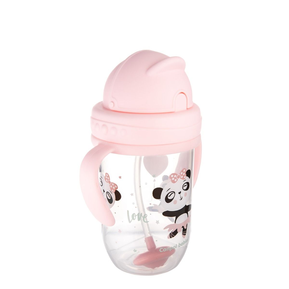 Canpol babies Kubek niekapek z rurką i odważnikiem 270 ml - obrazek 40