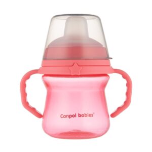Canpol babies kubek z silikonowym ustnikiem FirstCup 150ml