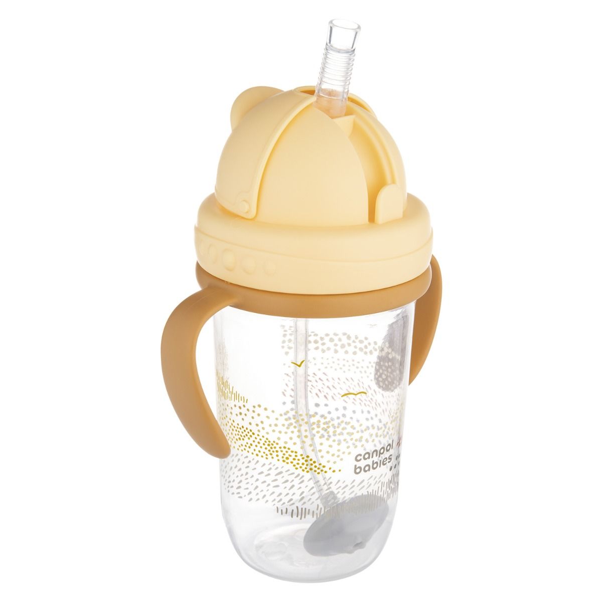 Canpol babies Kubek niekapek z rurką i odważnikiem 270 ml - obrazek 19