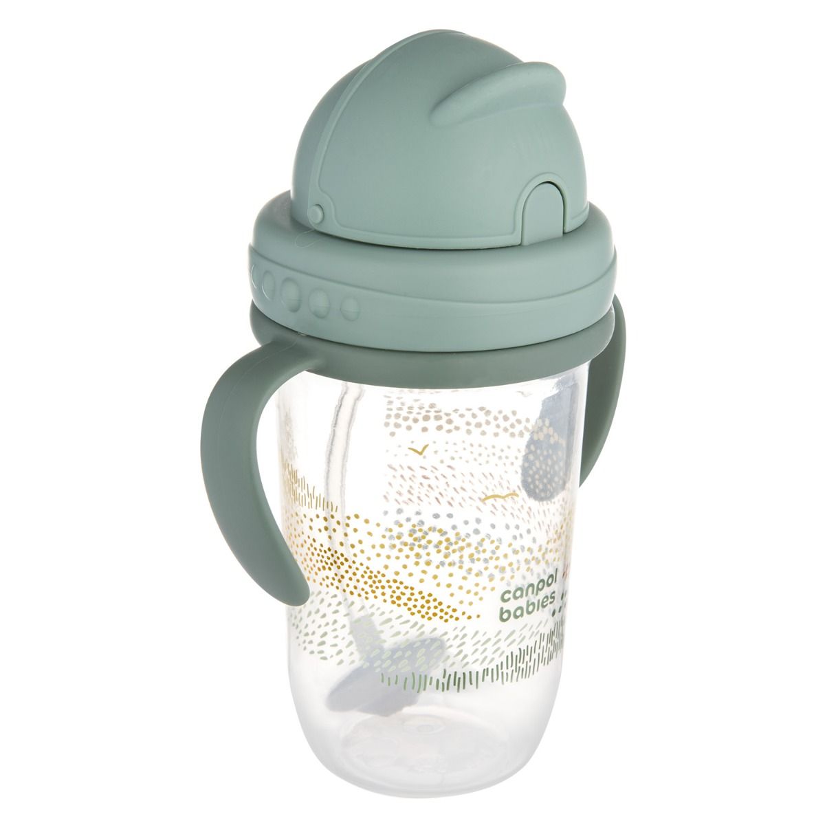 Canpol babies Kubek niekapek z rurką i odważnikiem 270 ml - obrazek 15