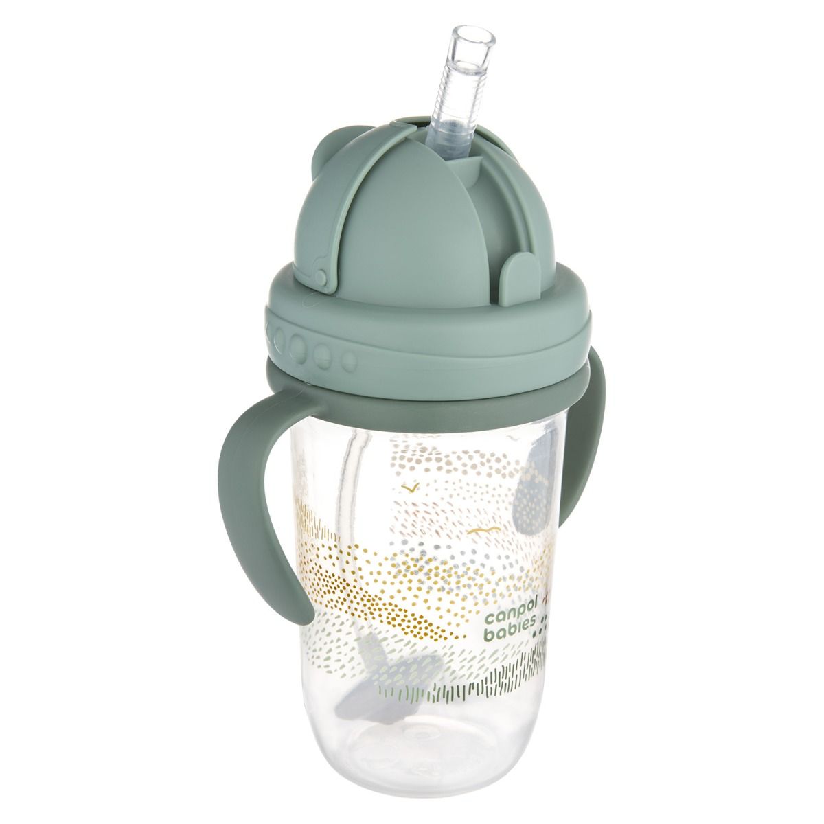 Canpol babies Kubek niekapek z rurką i odważnikiem 270 ml - obrazek 14
