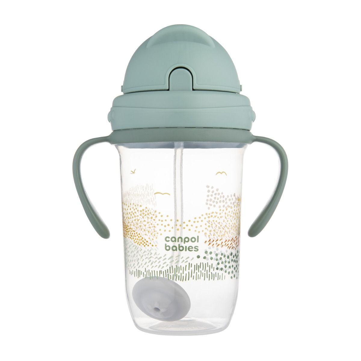 Canpol babies Kubek niekapek z rurką i odważnikiem 270 ml - obrazek 13