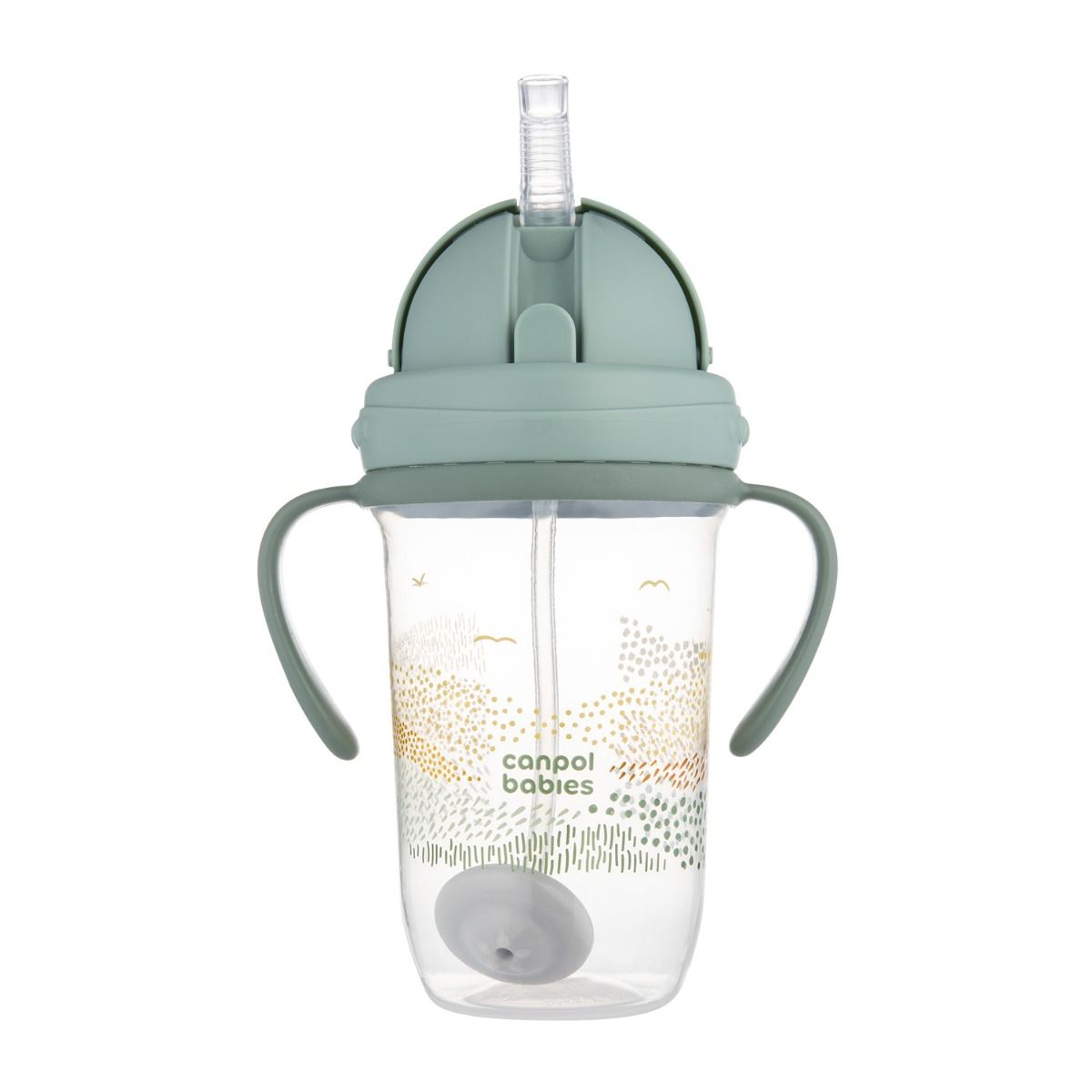 Canpol babies Kubek niekapek z rurką i odważnikiem 270 ml