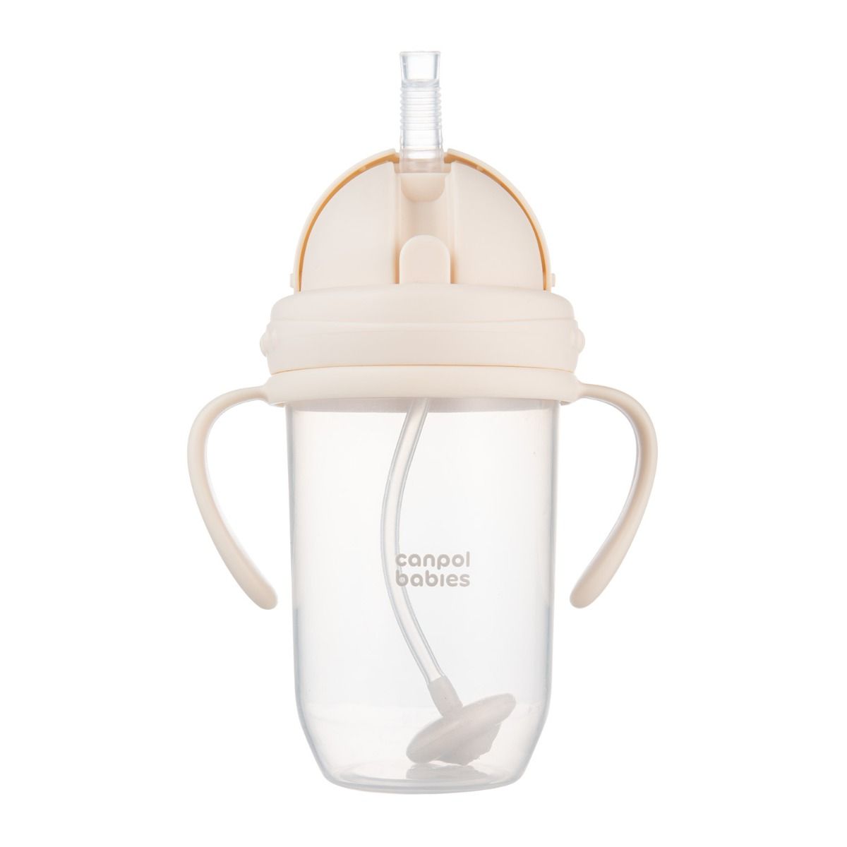 Canpol babies Kubek niekapek z rurką i odważnikiem 270 ml - obrazek 8