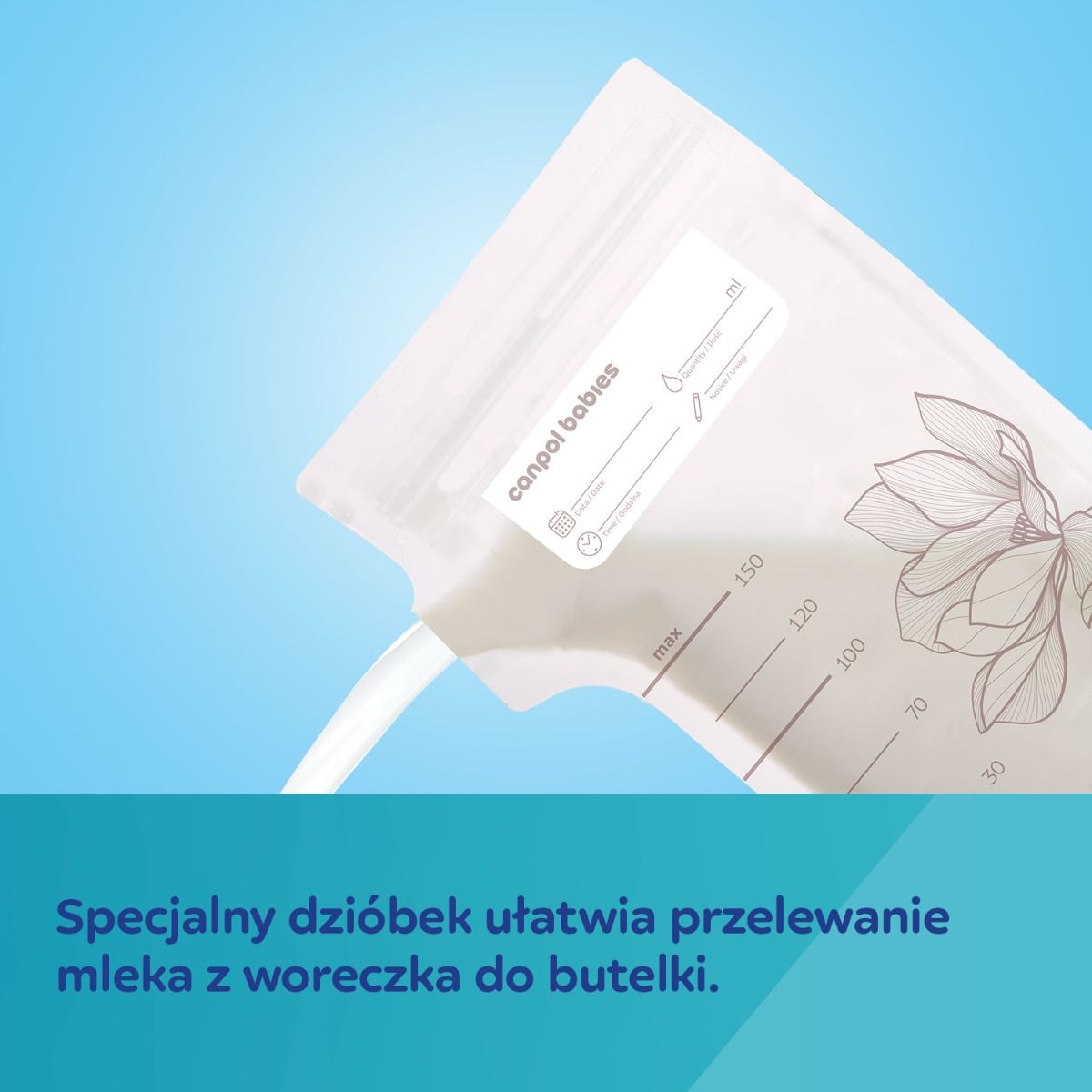Canpol babies torebki do przechowywania pokarmu - do lodówki i zamrażarki