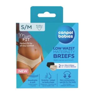 Canpol babies Majtki ciążowe pod brzuch MumFIT 2 szt