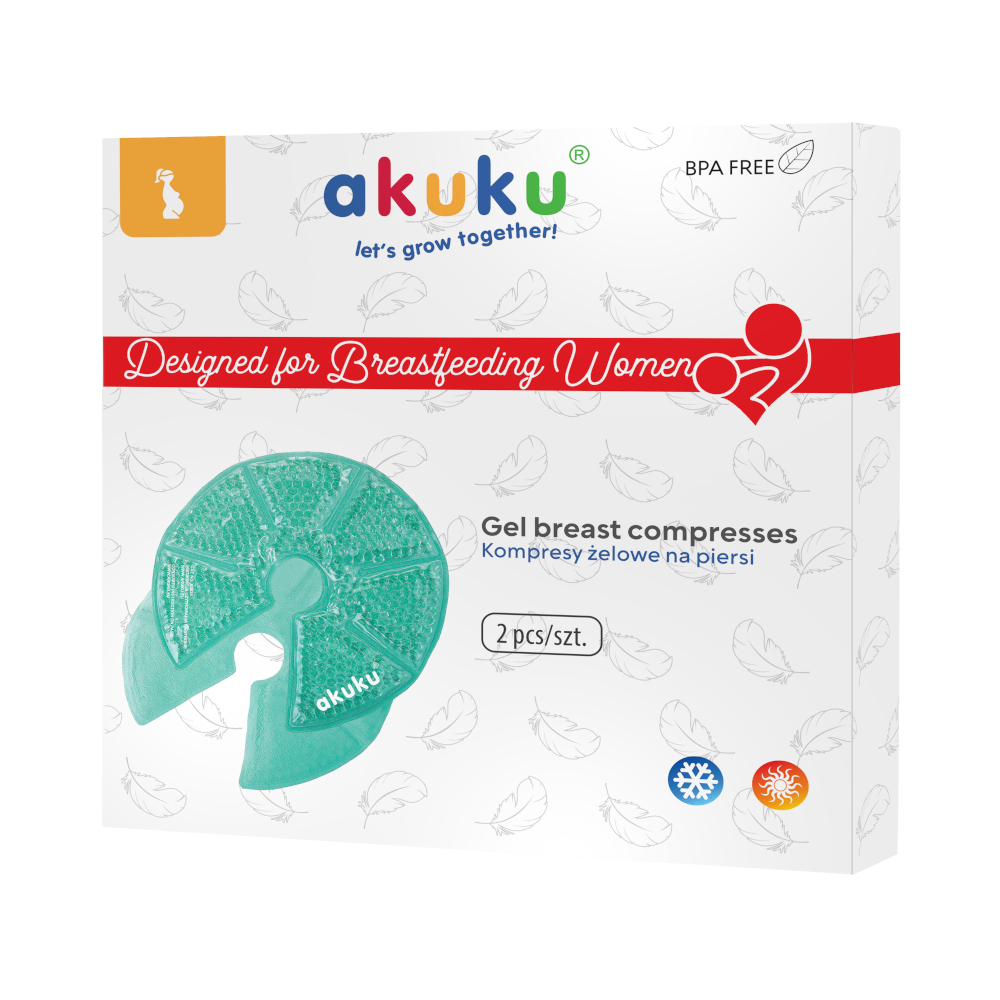 Akuku kompresy żelowe - miękka tkanina