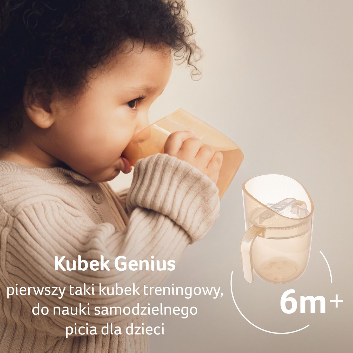 LOVI Genius kubek treningowy - nauka picia