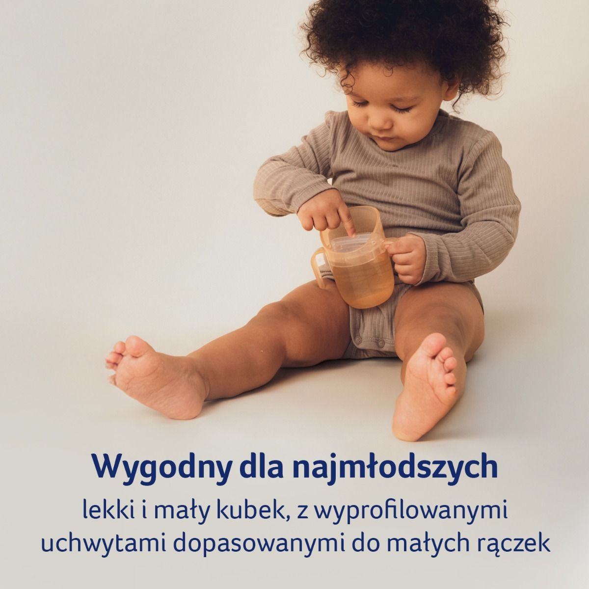 LOVI Genius kubek treningowy - przezroczyste ścianki