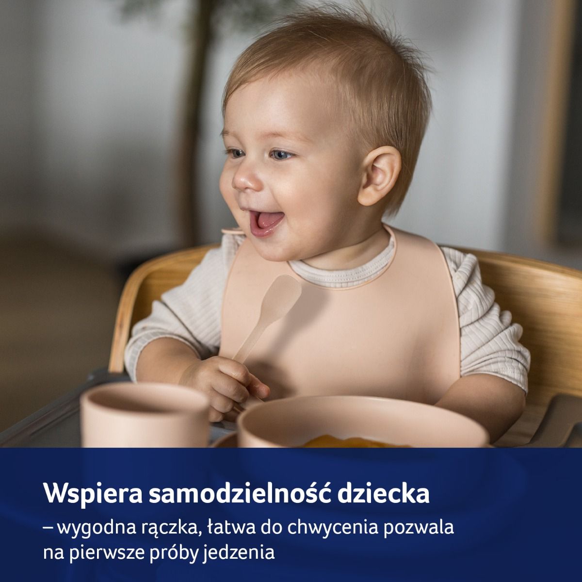LOVI pierwsza łyżeczka - długa rączka