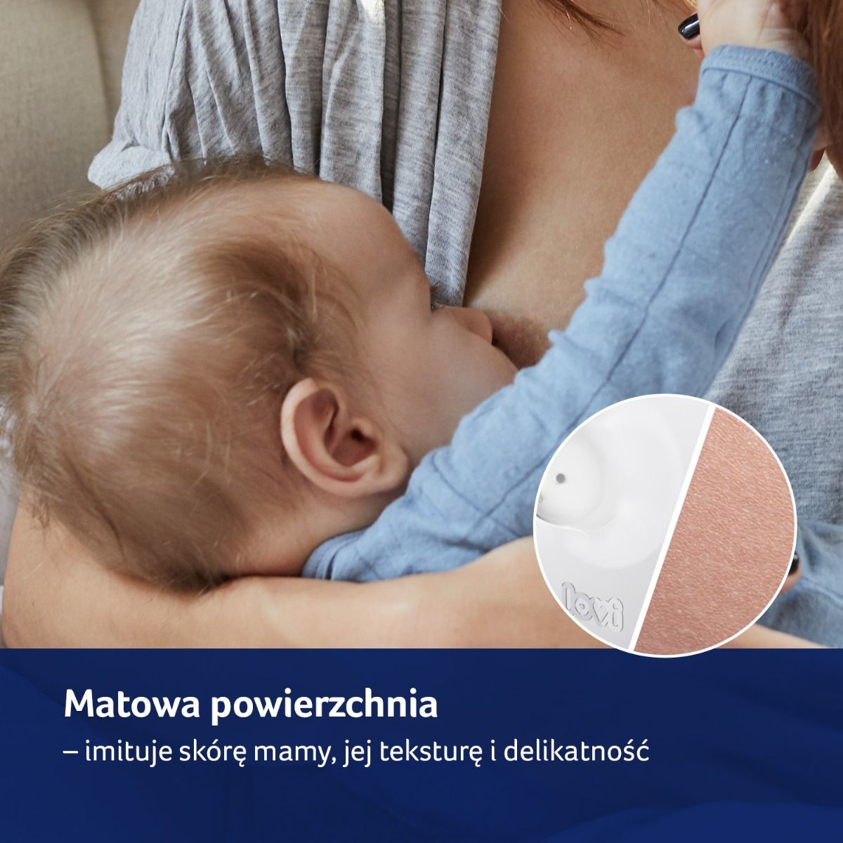 LOVI Skin Touch osłonki piersi - profilowany kształt