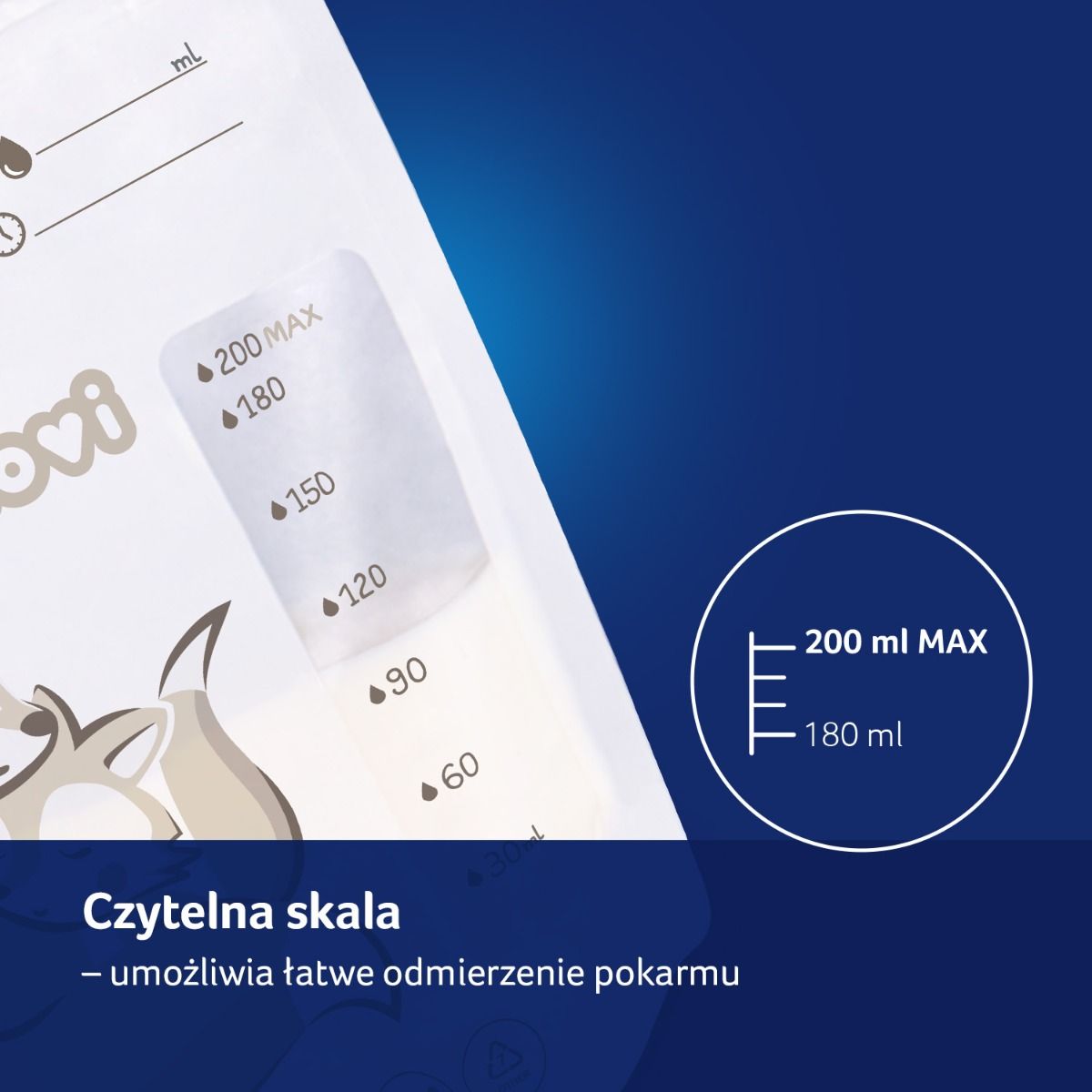 LOVI torebki do przechowywania pokarmu - sterylne i gotowe do użycia