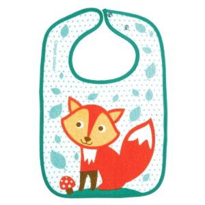 Śliniak Canpol babies frotte z regulowanym zapięciem na napy CUTE ANIMALS