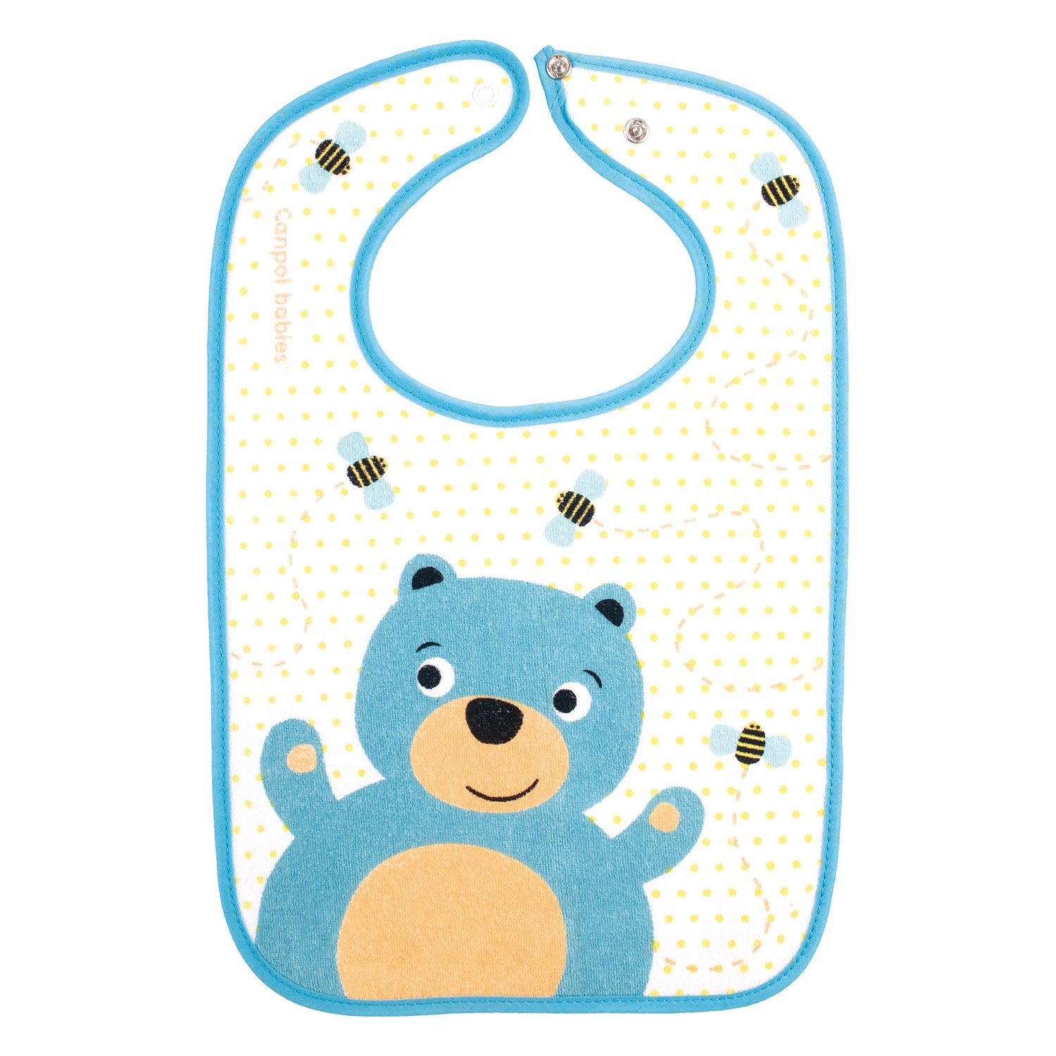 Canpol babies śliniak frotte CUTE ANIMALS wzór miś - zdjęcie produktu