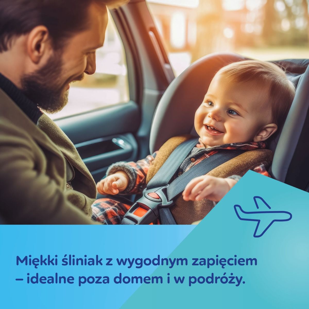 Canpol babies śliniaki jednorazowe do podróży i spaceru