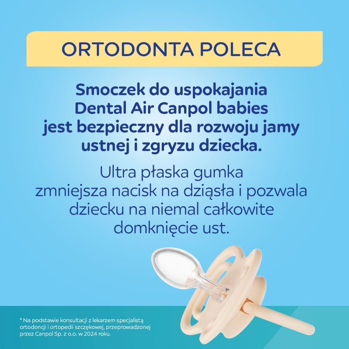 Canpol babies Dental Air - tarczka z dopływem powietrza
