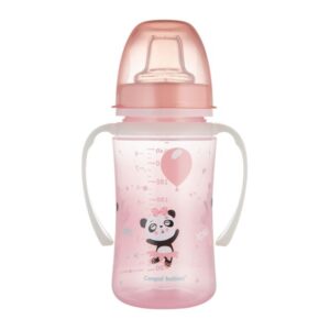 Canpol babies kubek treningowy ze świecącymi uchwytami PP EasyStart 240 ml Exotic Animals