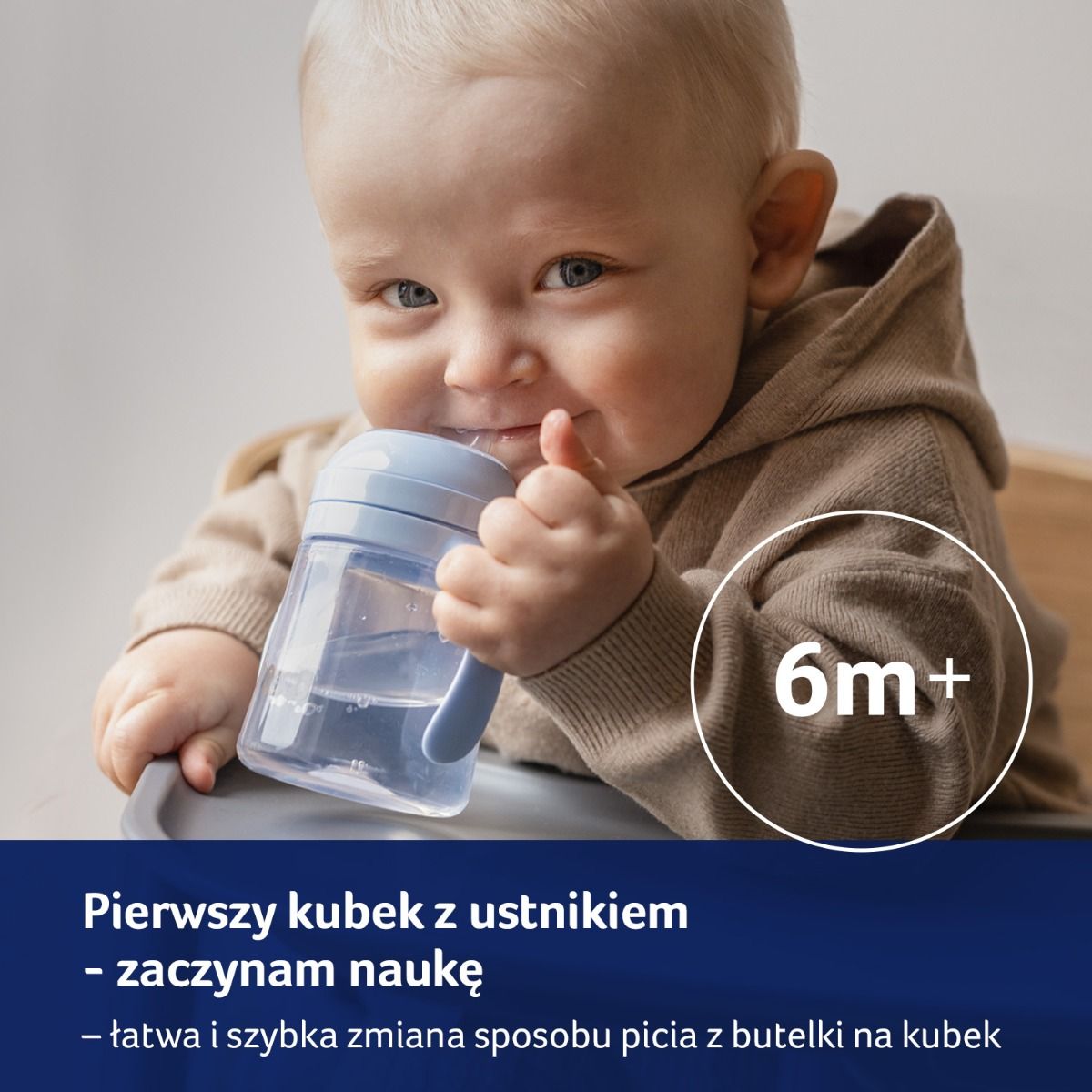Pierwszy kubek z ustnikiem LOVI 150 ml - obrazek 3