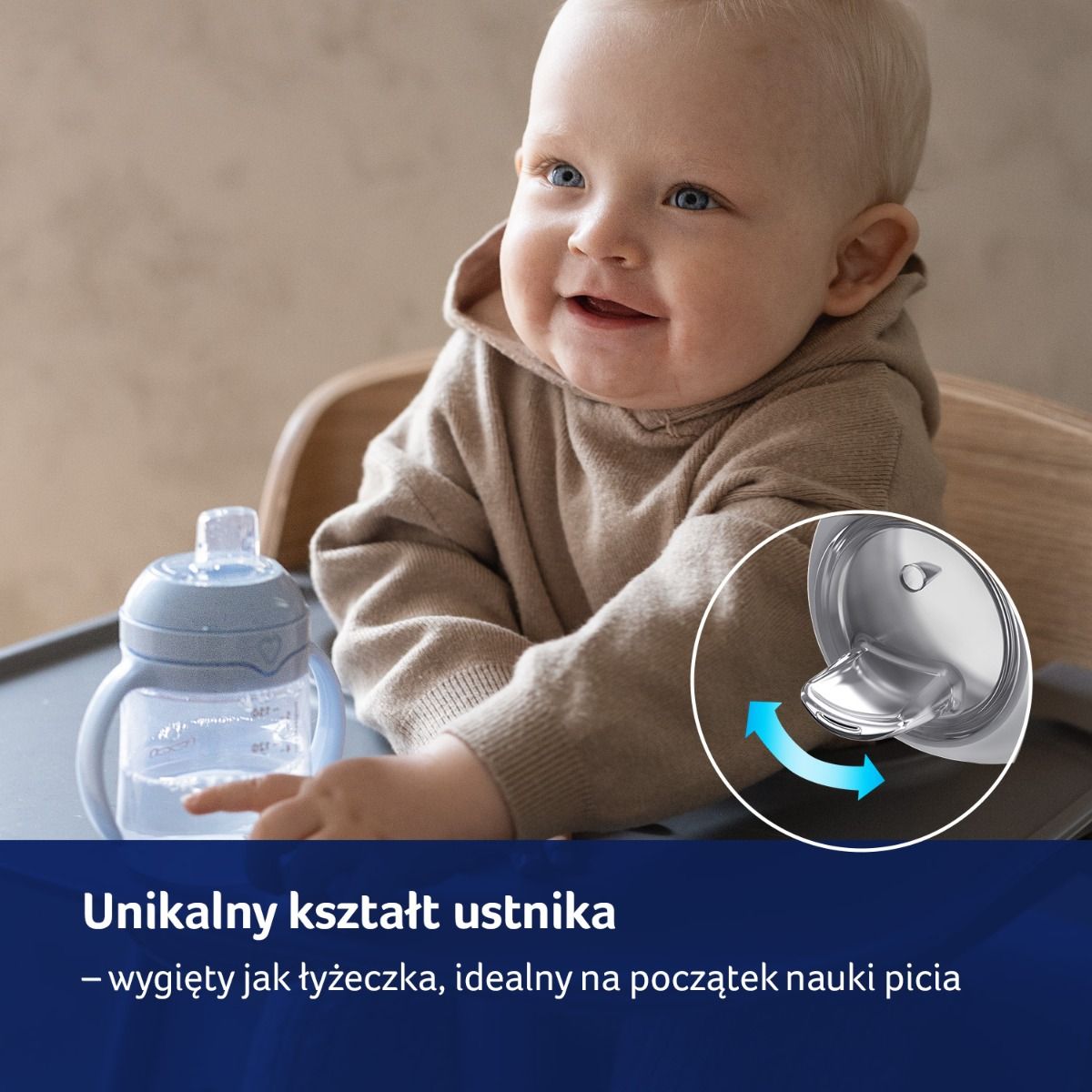 Pierwszy kubek z ustnikiem LOVI 150 ml - obrazek 4