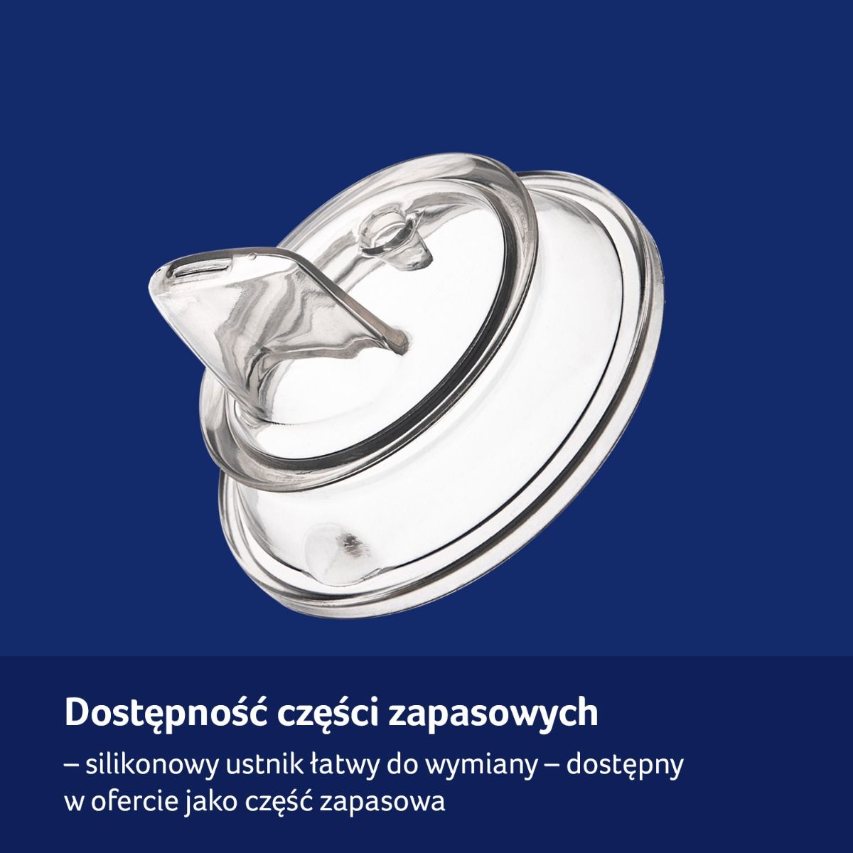 Pierwszy kubek z ustnikiem LOVI 150 ml Blue - szczegóły produktu