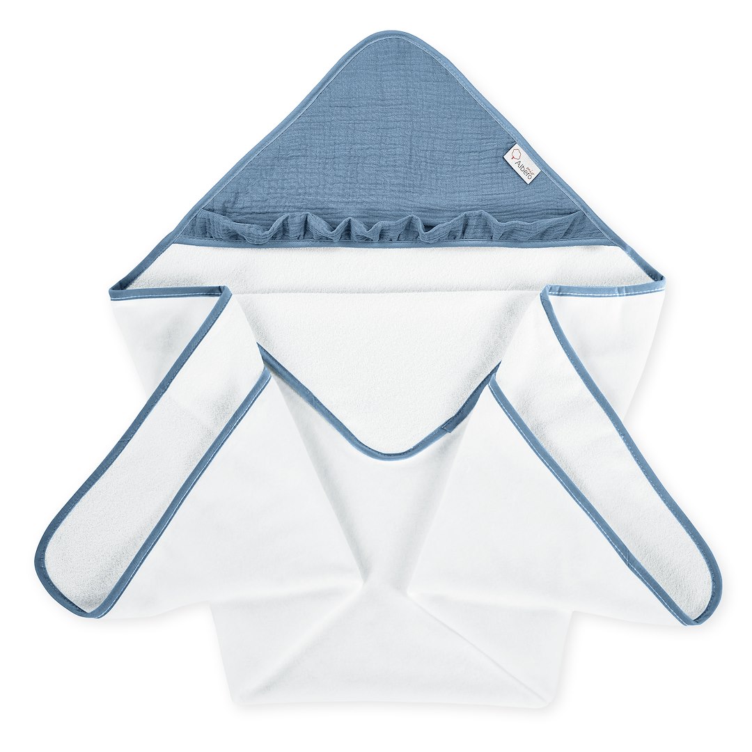 Okrycie kąpielowe Cotton color CC7 niebieski