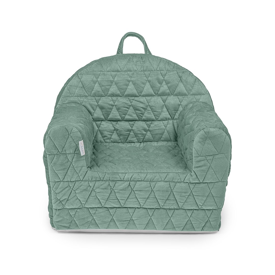 Fotelik Velvet zieleń V114