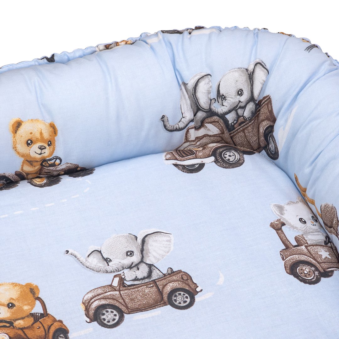 Kokon niemowlęcy C013 Little Drivers World - obrazek 2