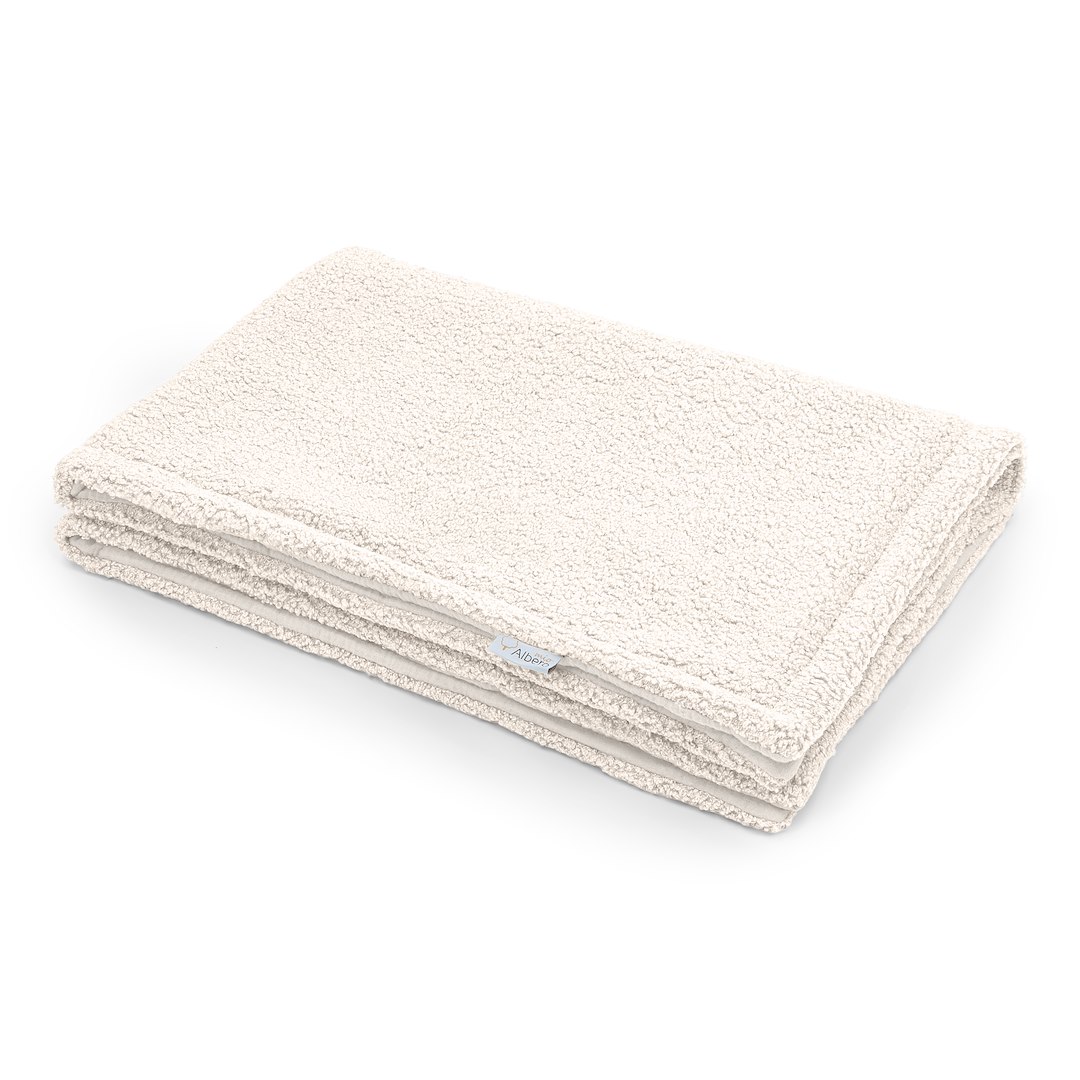 Kocyk Boucle CMB0 wanilia baranek - obrazek 4