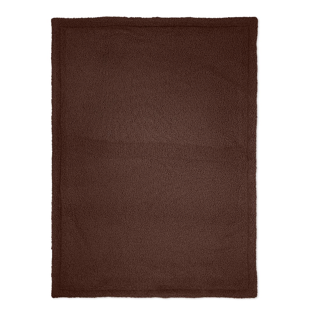 Kocyk Boucle CMB8 brąz baranek - obrazek 2