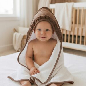 Okrycie kąpielowe Cotton color CC8 brąz