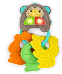 Bright Starts Musical MonKeys muzyczne klucze 6m+