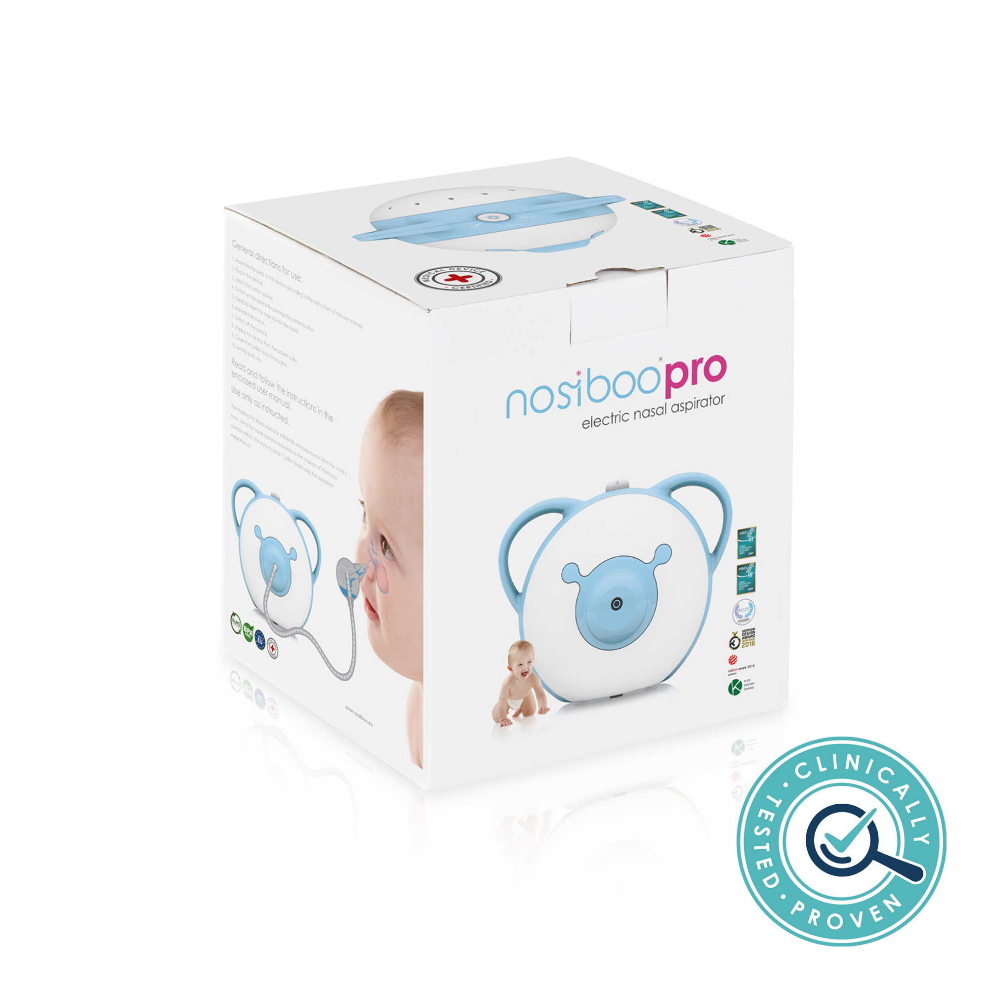 Nosiboo Pro elektryczny aspirator do nosa - obrazek 8