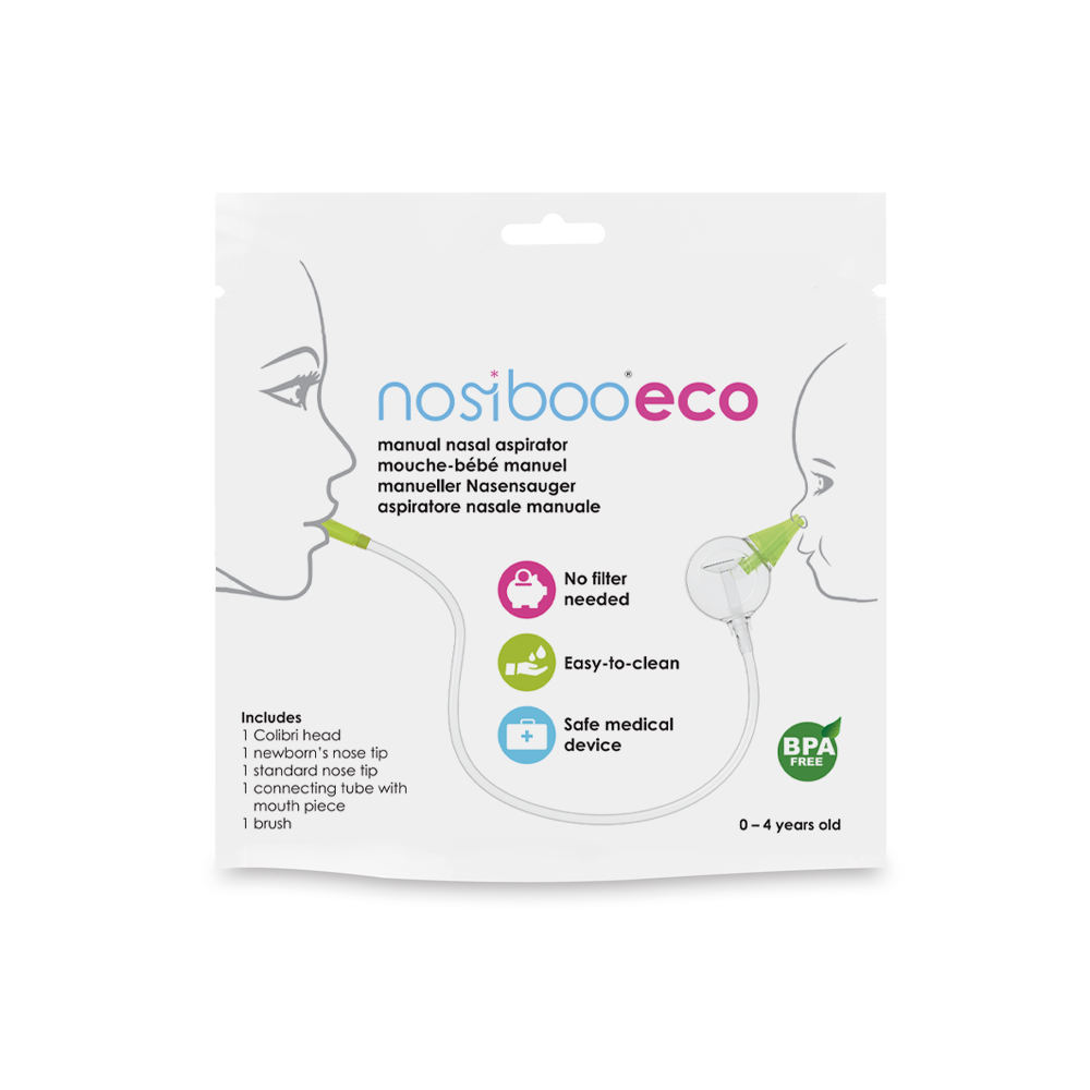 Nosiboo Eco manualny aspirator do nosa 0m+ - obrazek 4