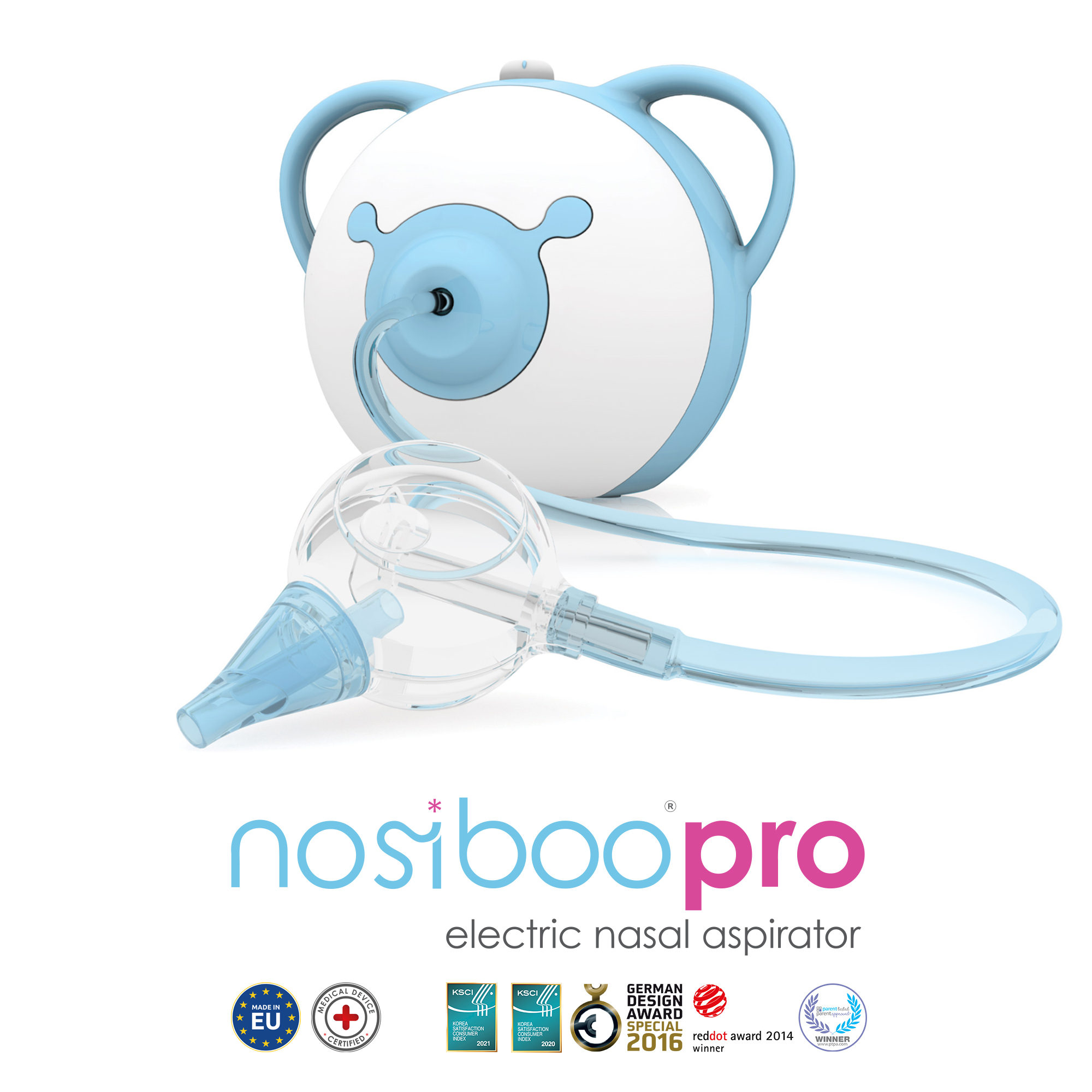 Nosiboo Pro elektryczny aspirator do nosa Blue