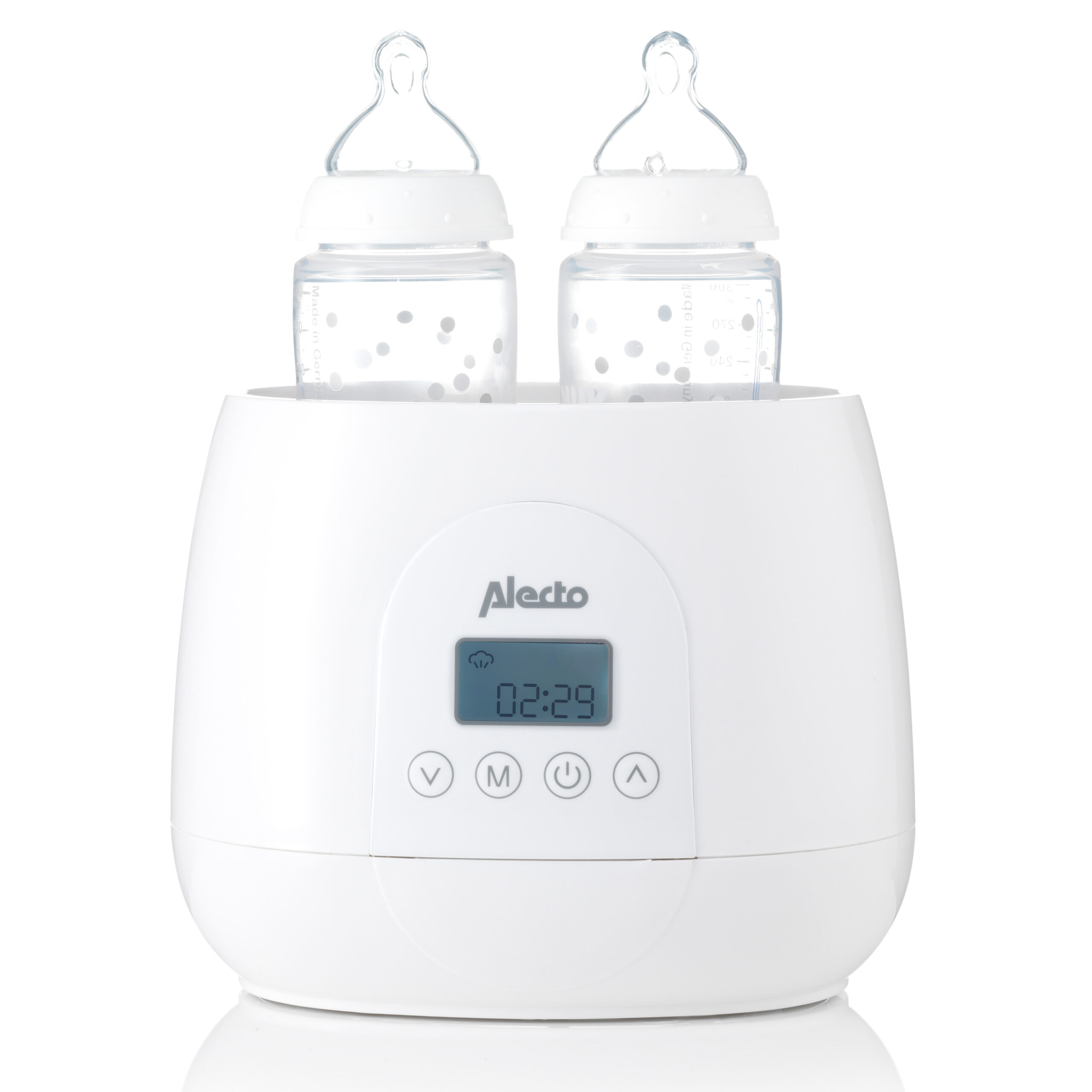 Alecto BW700TWIN podwójny podgrzewacz do butelek 3w1