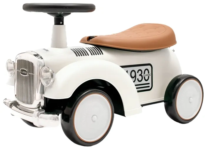 Baby Mix Classic Retro jeździk z klaksonem beżowy