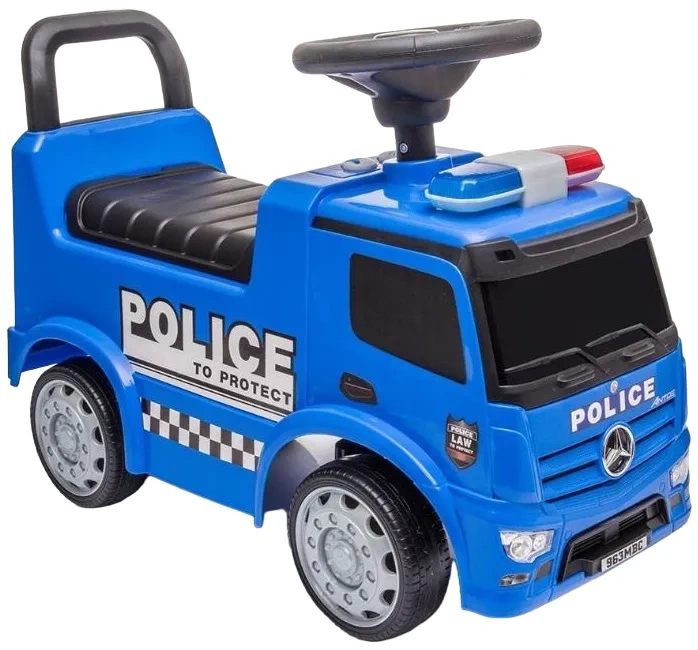 Baby Mix Mercedes Policja jeździk z dźwiękiem i światłami - obrazek 4