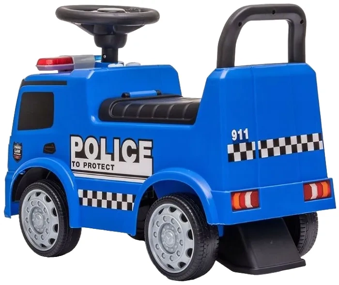 Baby Mix Mercedes Policja jeździk z dźwiękiem i światłami - obrazek 5