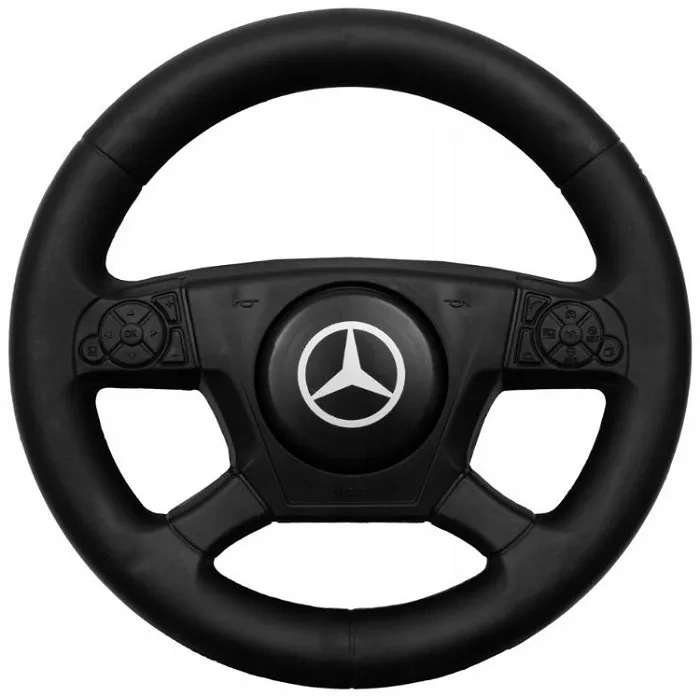Baby Mix Mercedes Policja jeździk z dźwiękiem i światłami - obrazek 2