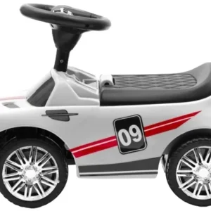 Baby Mix Racer jeździk z panelem dźwiękowym biały