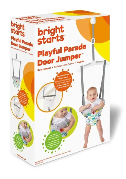 Bright Starts Playful Parade skoczek do drzwi 6m+ - obrazek 3